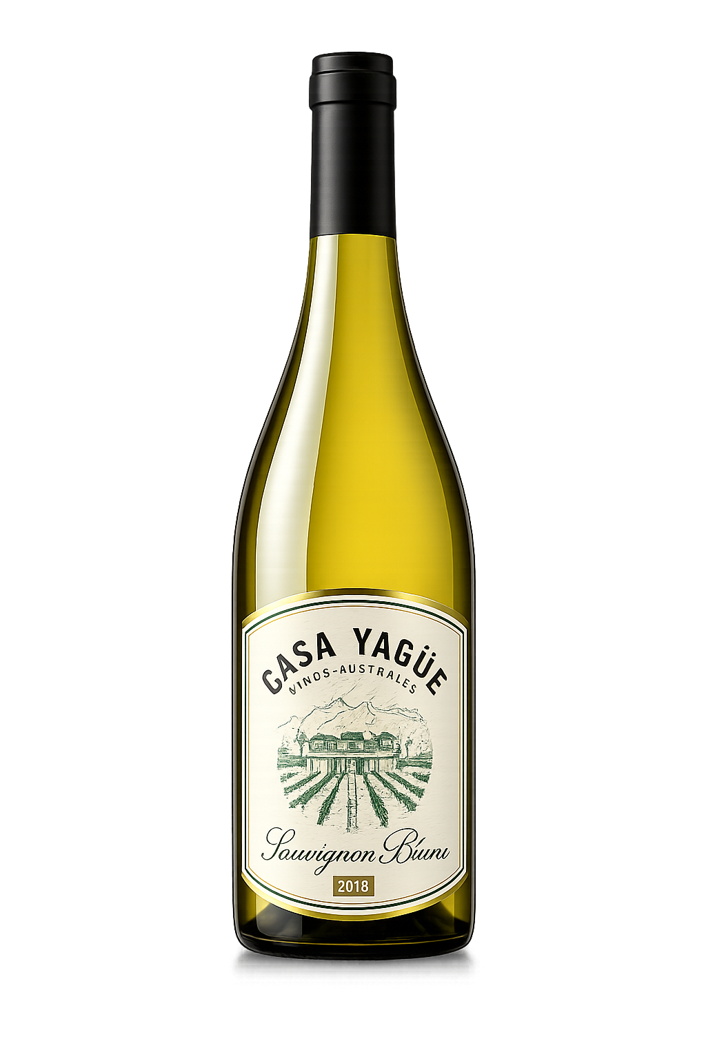 Casa Yagüe Sauvignon Blanc Casa Yagüe Sauvignon Blanc elaborado com uvas de vinhedos próprios de Trevelin, Patagônia Argentina